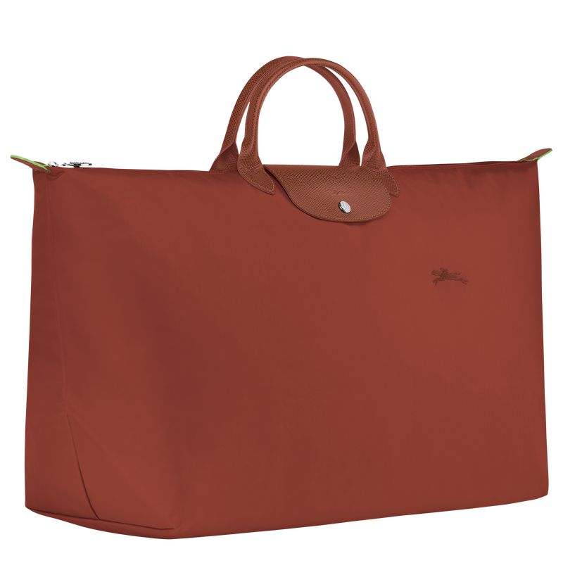 Longchamp Le Pliage Green Xl Women Travel Bag Brown | Australia-107GIAJXD