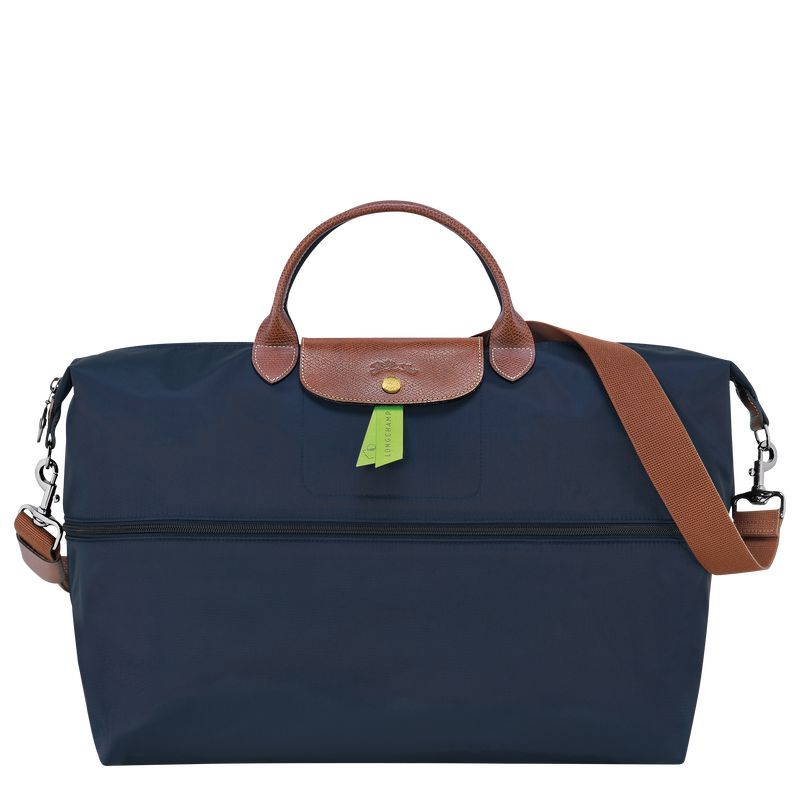 Longchamp Le Pliage Original Expandable Women Travel Bag Navy | Australia-192LOWAGD