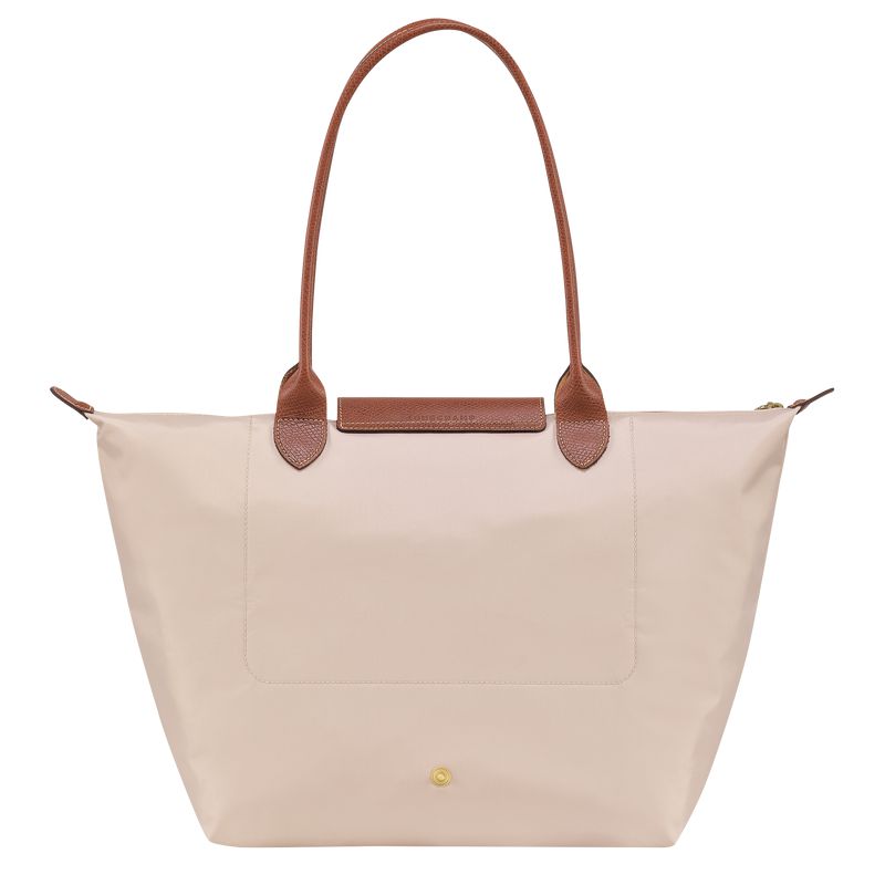 Longchamp Le Pliage Original L Women Tote Bag Beige | Australia-836CFDPEJ