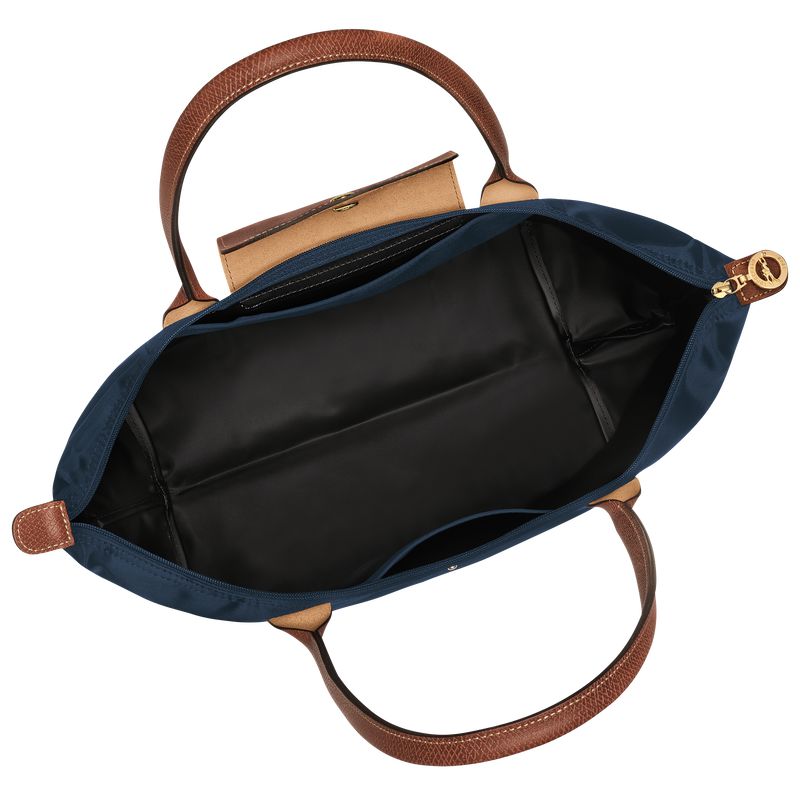 Longchamp Le Pliage Original L Women Tote Bag Navy | Australia-408SVDPQW