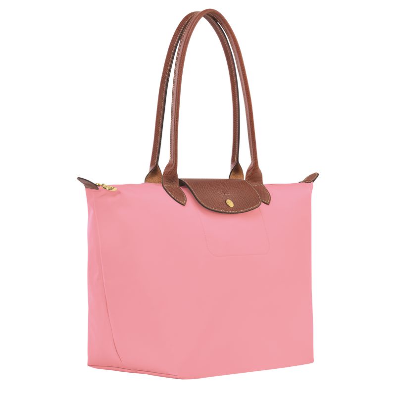 Longchamp Le Pliage Original L Women Tote Bag Pink | Australia-819WFXLPV