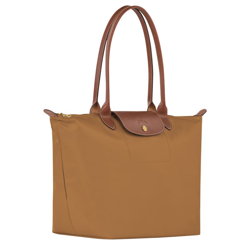 Longchamp Le Pliage Original L Women Tote Bag Brown | Australia-132NPASWC