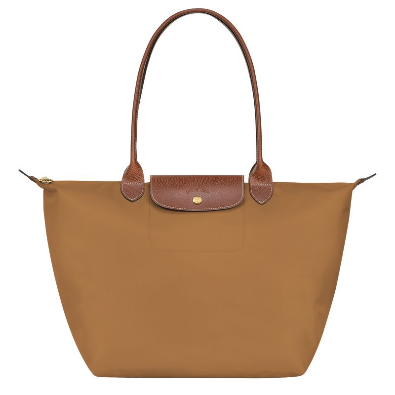 Longchamp Le Pliage Original L Women Tote Bag Brown | Australia-132NPASWC