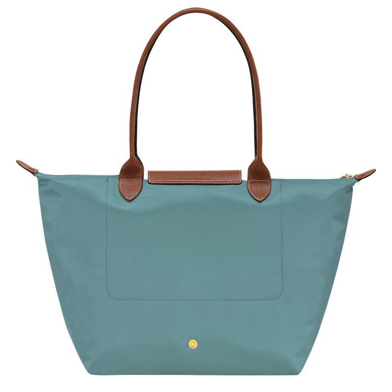 Longchamp Le Pliage Original L Women Tote Bag Blue | Australia-139YLBSJV