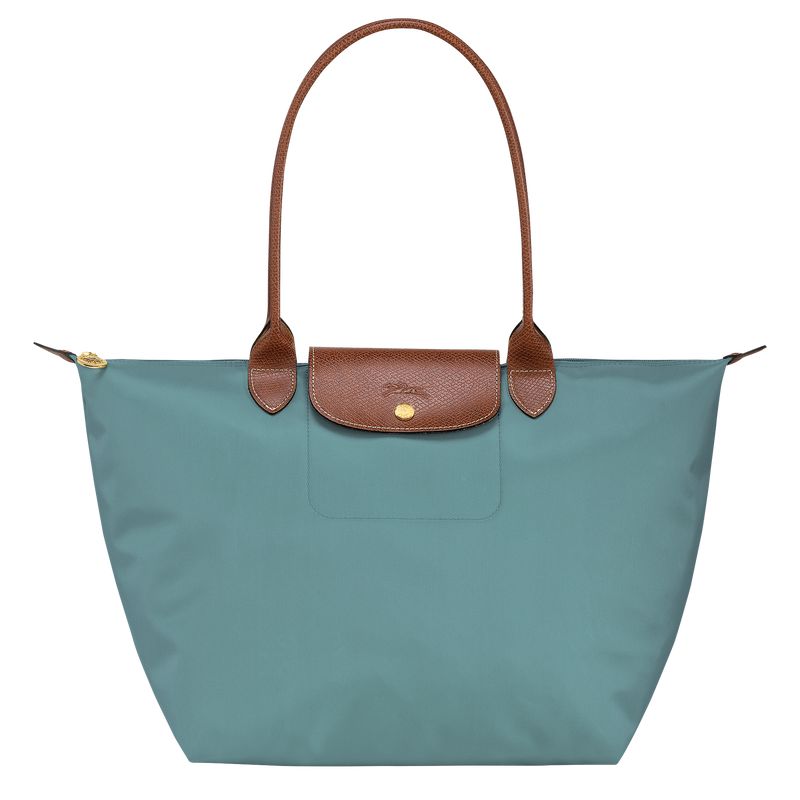 Longchamp Le Pliage Original L Women Tote Bag Blue | Australia-139YLBSJV