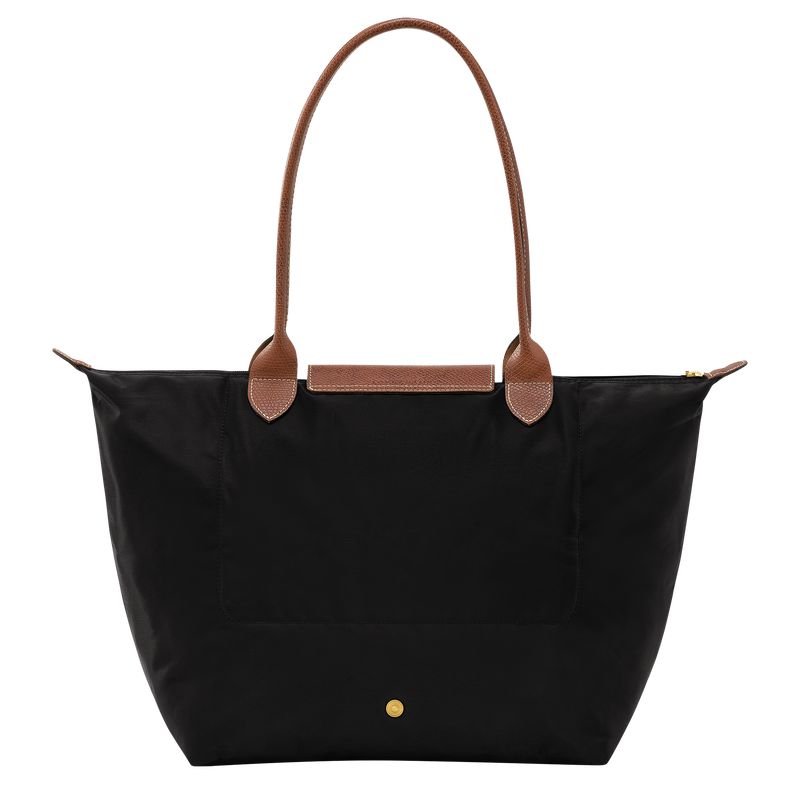 Longchamp Le Pliage Original L Women Tote Bag Black | Australia-302OVQFAN
