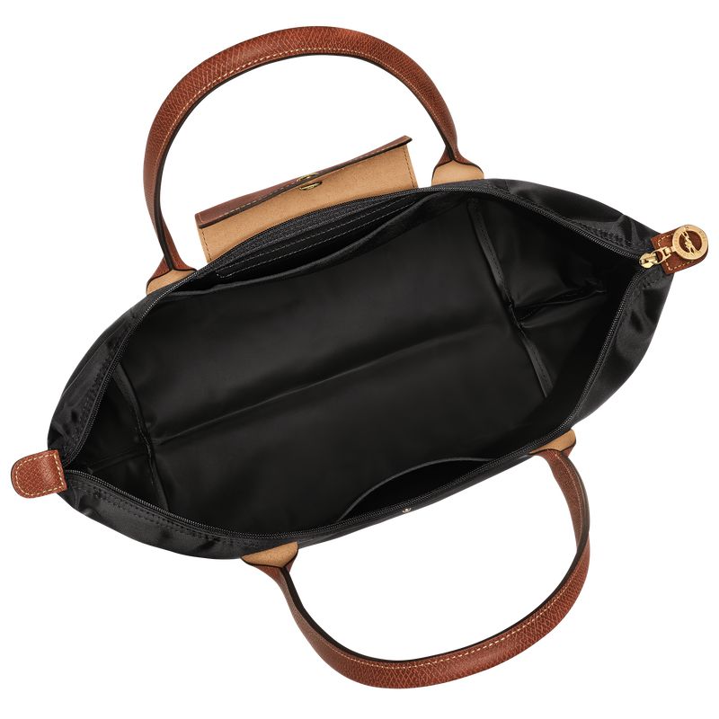 Longchamp Le Pliage Original L Women Tote Bag Black | Australia-302OVQFAN