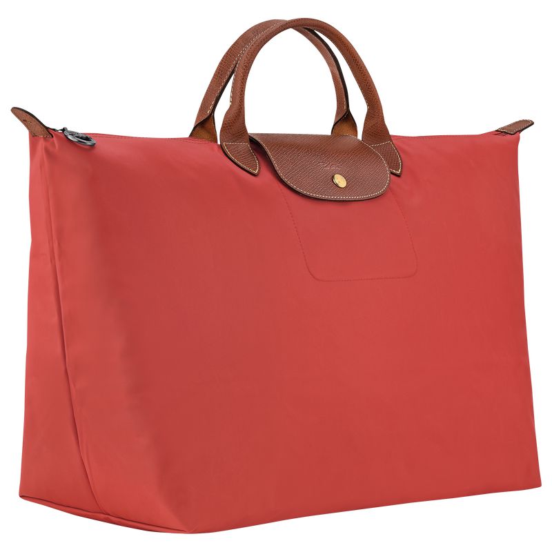Longchamp Le Pliage Original L Women Travel Bag Pink | Australia-487WNUDPY