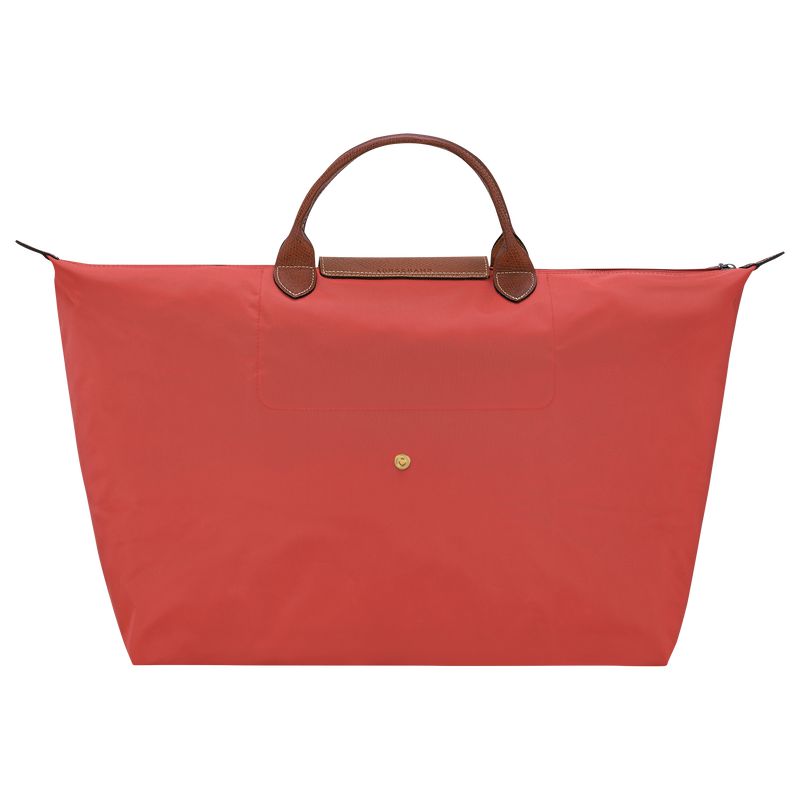 Longchamp Le Pliage Original L Women Travel Bag Pink | Australia-487WNUDPY