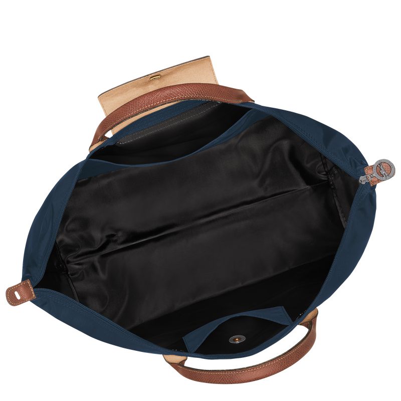 Longchamp Le Pliage Original L Women Travel Bag Navy | Australia-805KCVNLJ