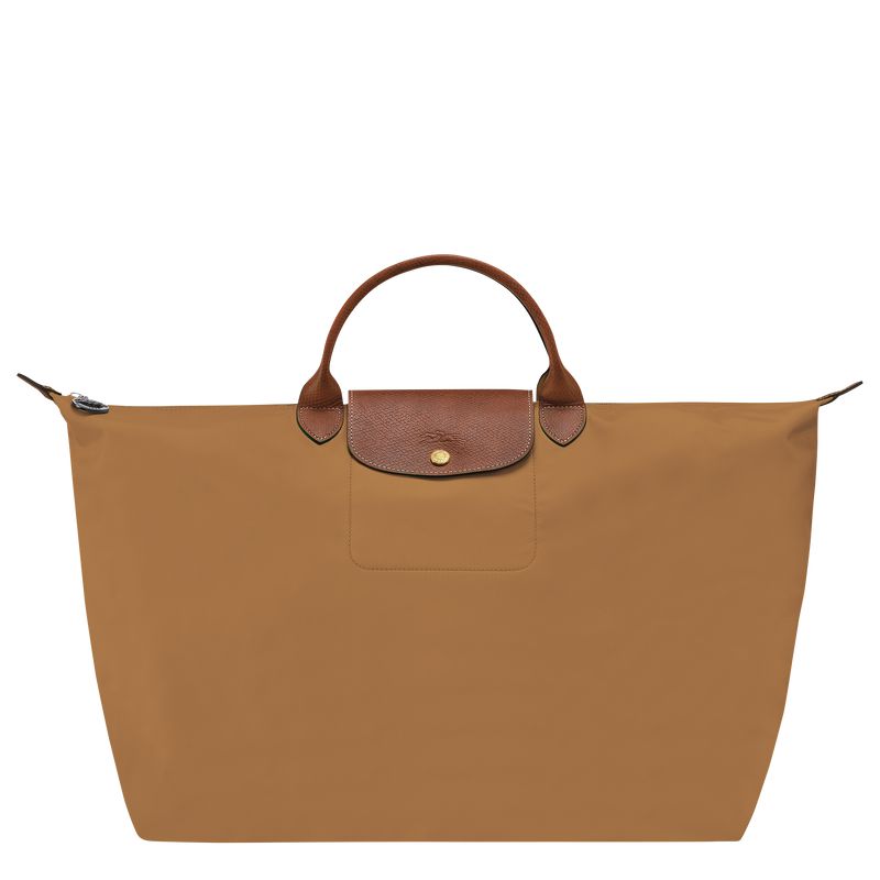 Longchamp Le Pliage Original L Women Travel Bag Brown | Australia-259PYCODA