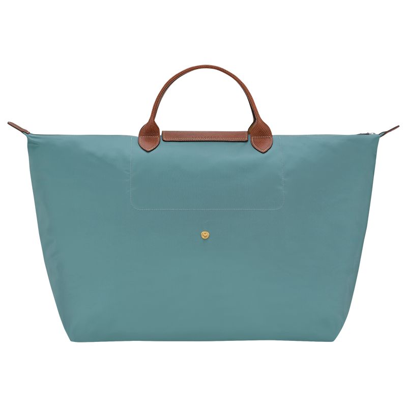Longchamp Le Pliage Original L Women Travel Bag Blue | Australia-820CSVNXF
