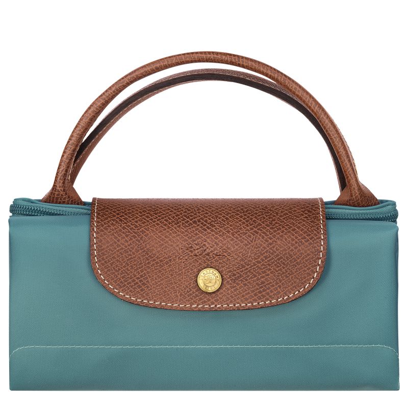 Longchamp Le Pliage Original L Women Travel Bag Blue | Australia-820CSVNXF