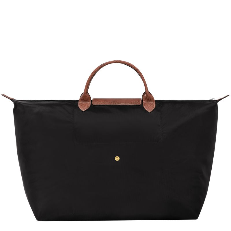 Longchamp Le Pliage Original L Women Travel Bag Black | Australia-682CRAQWV