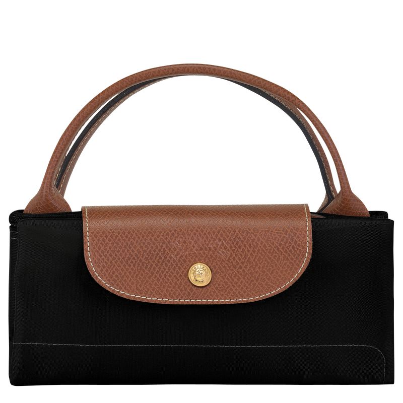 Longchamp Le Pliage Original L Women Travel Bag Black | Australia-682CRAQWV
