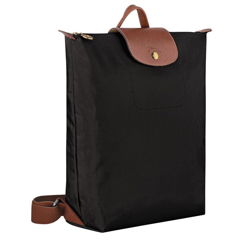 Longchamp Le Pliage Original M Men Backpack Black | Australia-146EUZQDA