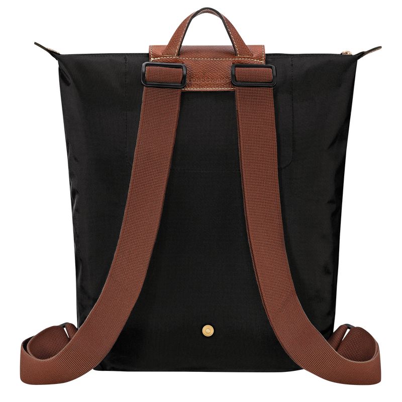 Longchamp Le Pliage Original M Men Backpack Black | Australia-146EUZQDA