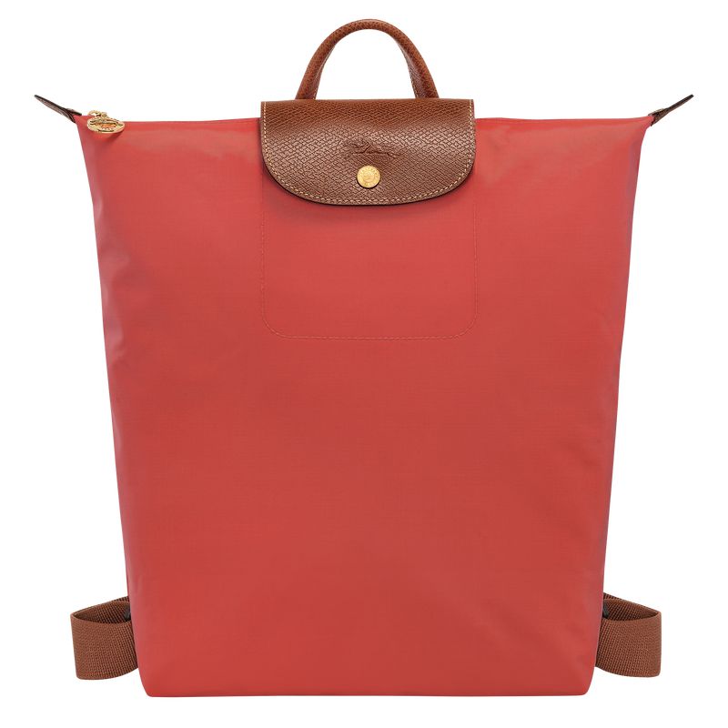 Longchamp Le Pliage Original M Men Backpack Pink | Australia-415KHJIVD