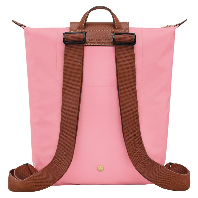 Longchamp Le Pliage Original M Men Backpack Pink | Australia-591DESHMC