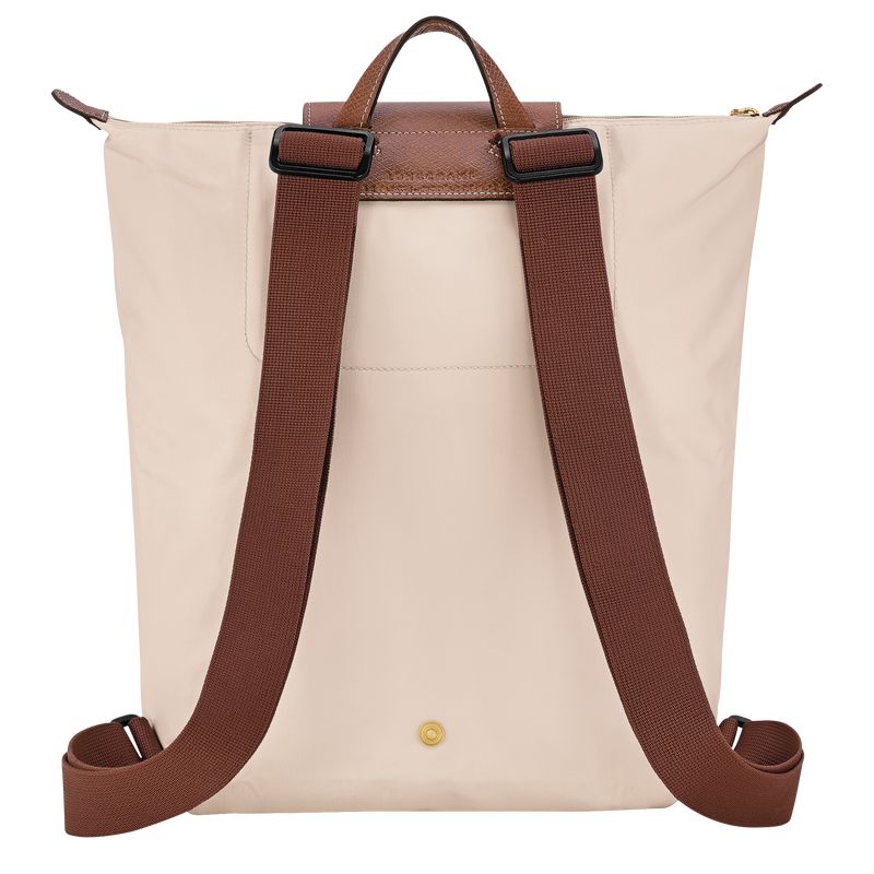 Longchamp Le Pliage Original M Men Backpack Beige | Australia-395BVXSME