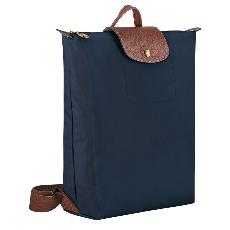 Longchamp Le Pliage Original M Men Backpack Navy | Australia-071XNGRVT