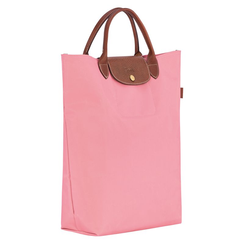 Longchamp Le Pliage Original M Men Tote Bag Pink | Australia-875NKCGME