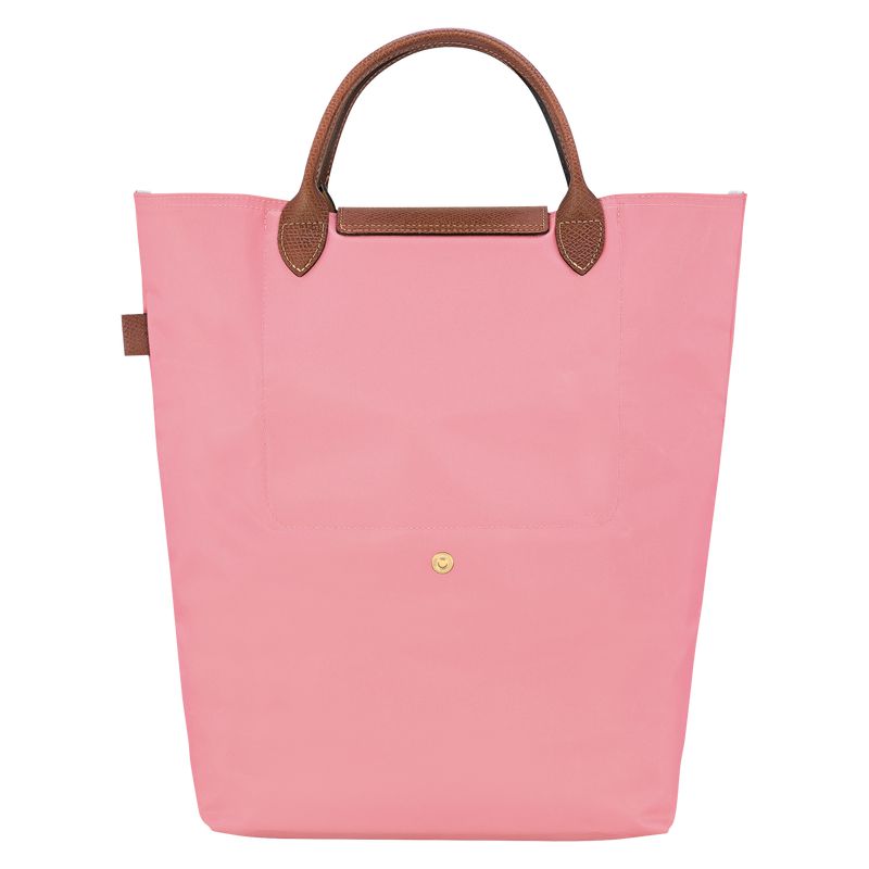 Longchamp Le Pliage Original M Men Tote Bag Pink | Australia-875NKCGME