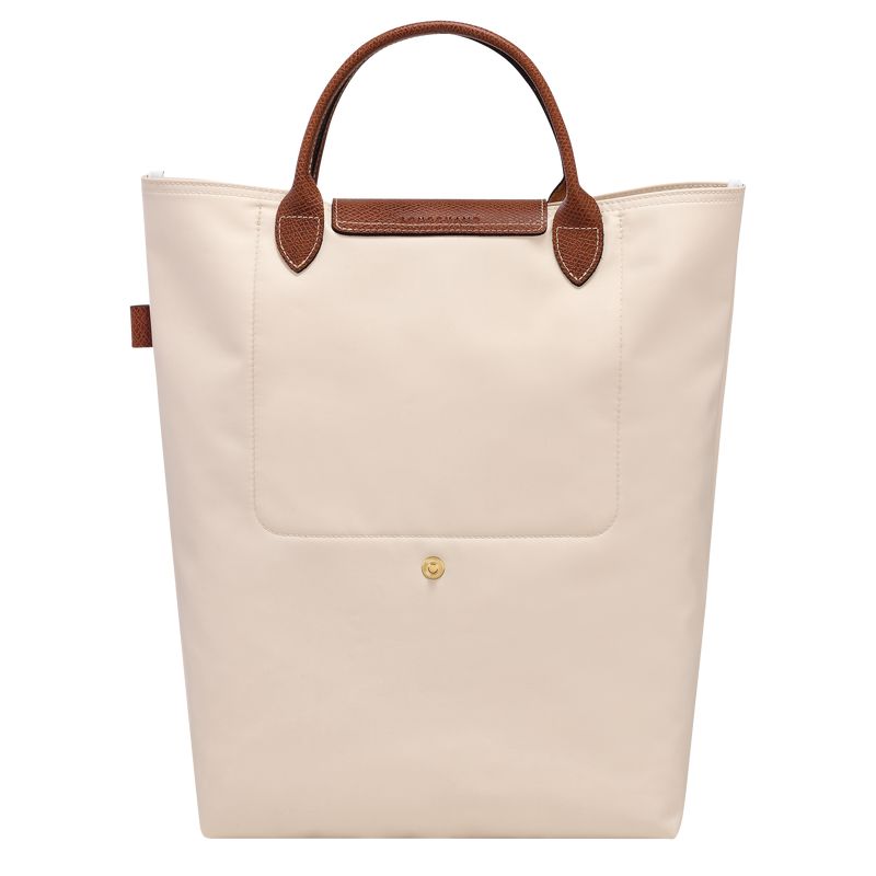 Longchamp Le Pliage Original M Men Tote Bag Beige | Australia-528QDLRKW