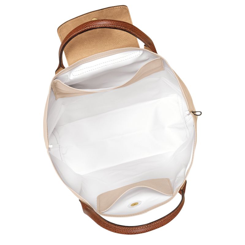 Longchamp Le Pliage Original M Men Tote Bag Beige | Australia-528QDLRKW