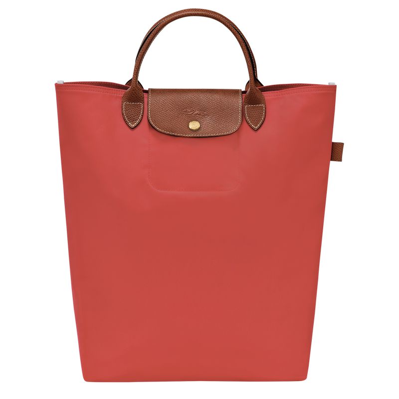 Longchamp Le Pliage Original M Men Tote Bag Pink | Australia-572QZPKSI