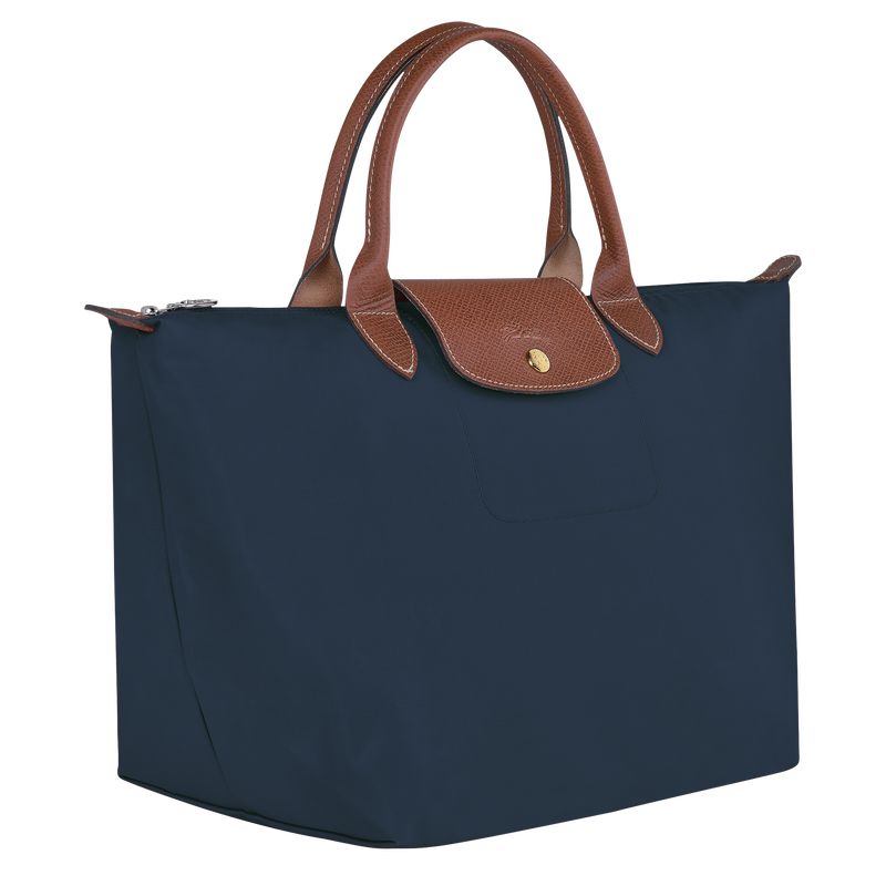 Longchamp Le Pliage Original M Women Handbag Navy | Australia-041KWOULV