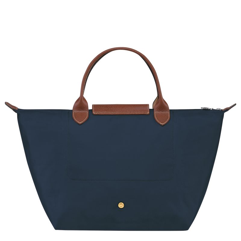 Longchamp Le Pliage Original M Women Handbag Navy | Australia-041KWOULV
