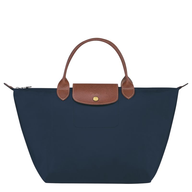 Longchamp Le Pliage Original M Women Handbag Navy | Australia-041KWOULV