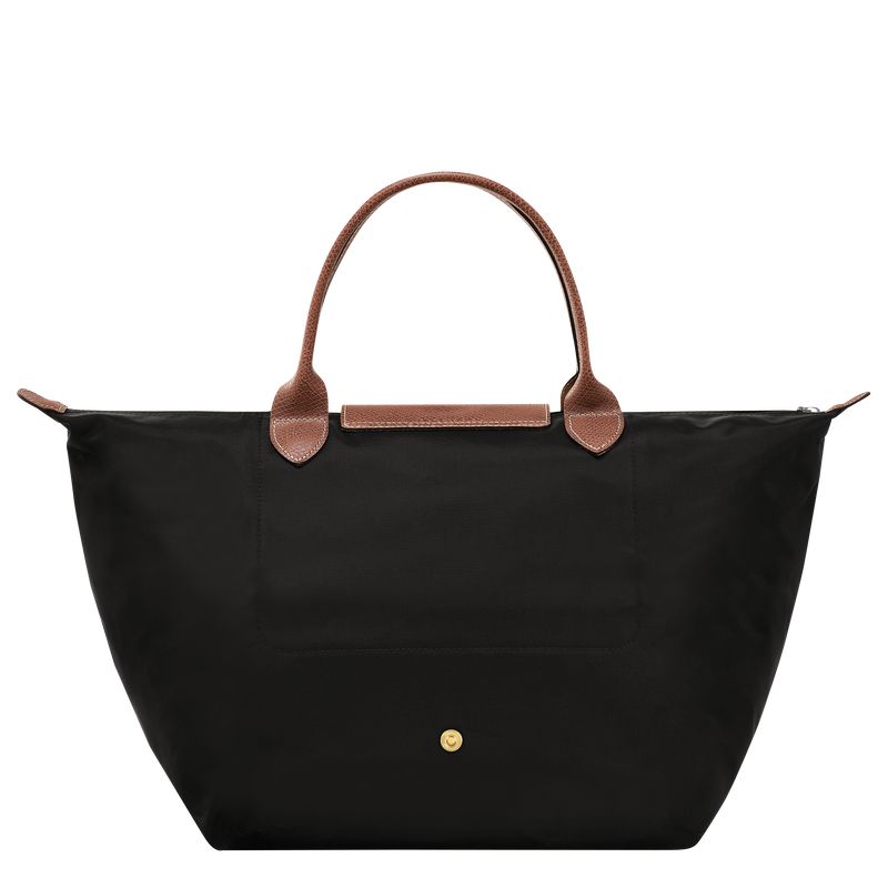 Longchamp Le Pliage Original M Women Handbag Black | Australia-617UFSPDC