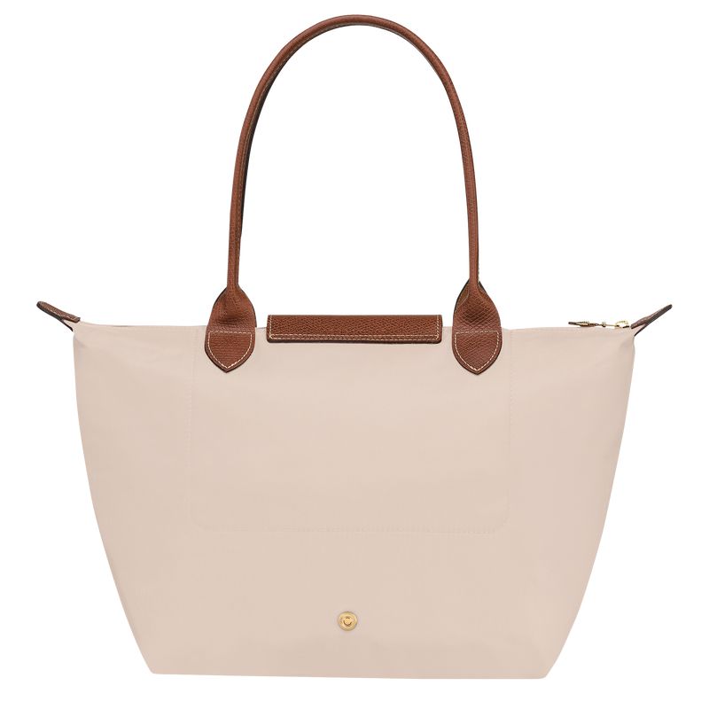 Longchamp Le Pliage Original M Women Tote Bag Beige | Australia-397GPOTUQ