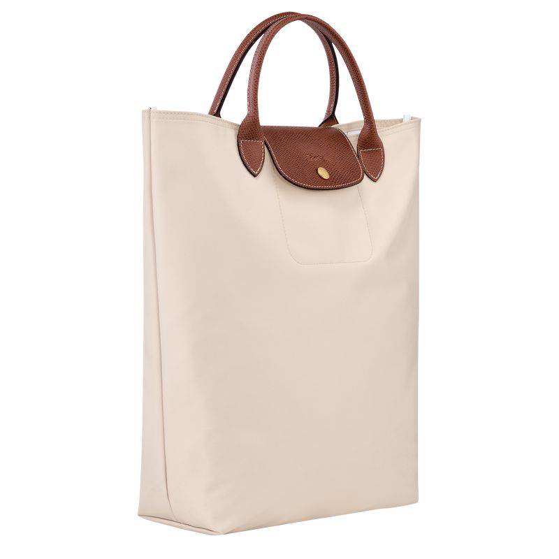 Longchamp Le Pliage Original M Women Tote Bag Beige | Australia-974JEDIQT