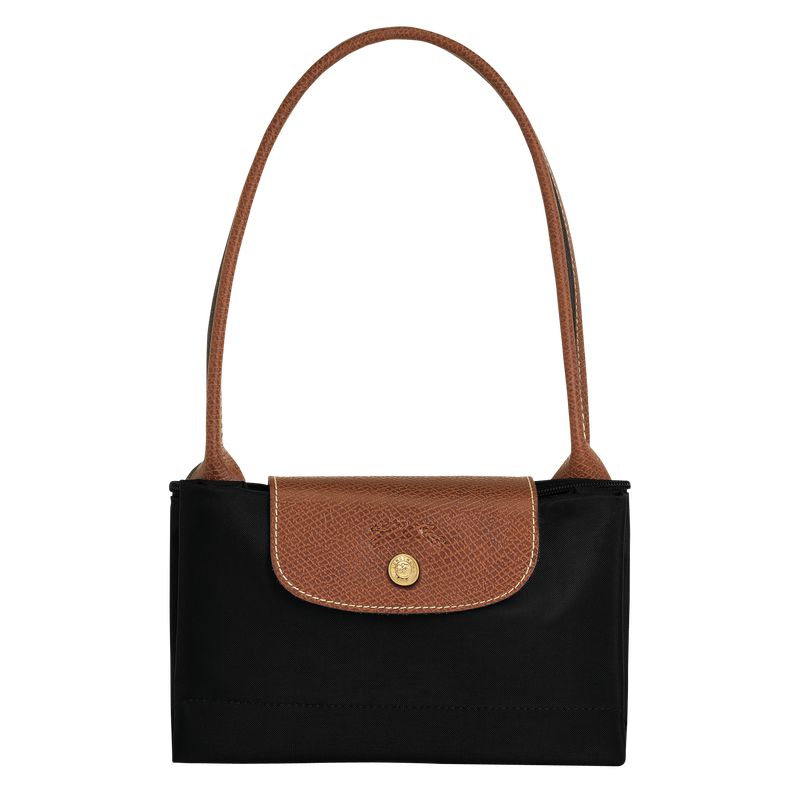 Longchamp Le Pliage Original M Women Tote Bag Black | Australia-916LXWSPM