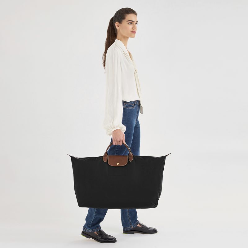 Longchamp Le Pliage Original Xl Women Travel Bag Black | Australia-634OFDKAN