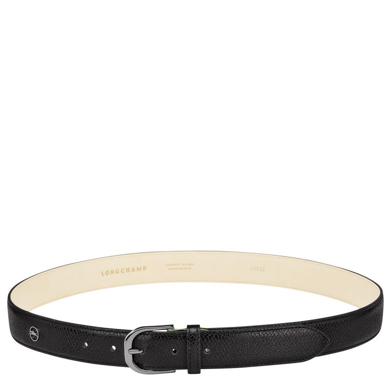 Longchamp Le Pliage Women Belt Black | Australia-386UPZEQR
