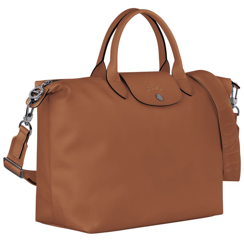 Longchamp Le Pliage Xtra L Men Handbag Brown | Australia-219AVSUMW