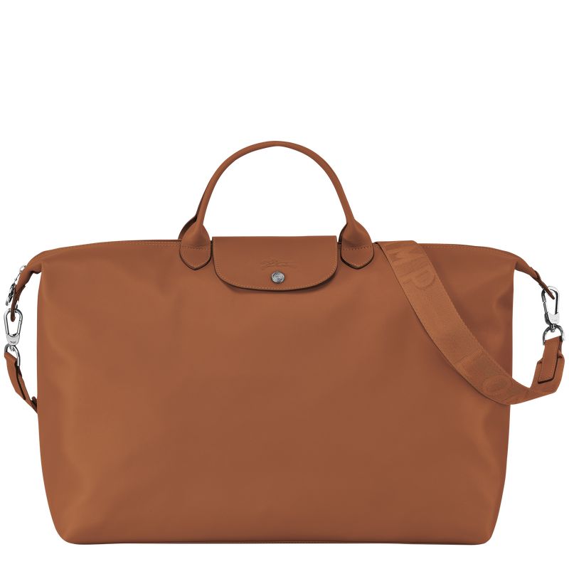 Longchamp Le Pliage Xtra L Men Travel Bag Brown | Australia-578UFEBLG