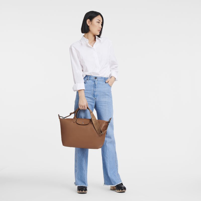 Longchamp Le Pliage Xtra L Women Handbag Brown | Australia-305TNSIRK