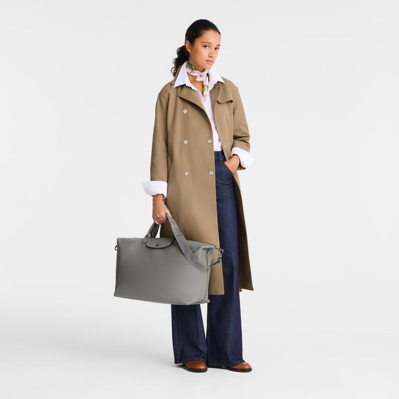 Longchamp Le Pliage Xtra L Women Travel Bag Grey | Australia-396SLNMDB