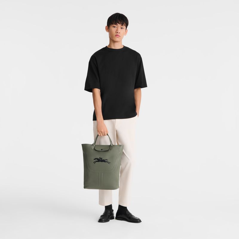 Longchamp Le Pliage Xtra M Men Boot Bag Khaki | Australia-605HEZFML