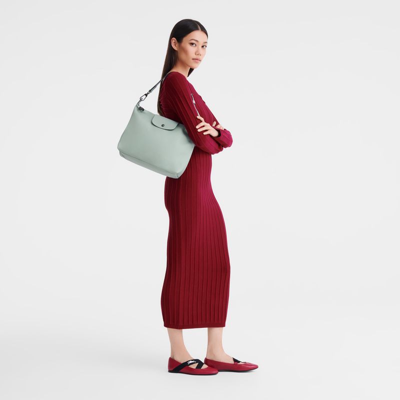 Longchamp Le Pliage Xtra M Women Hobo Bag Blue Green | Australia-061UTBOMC