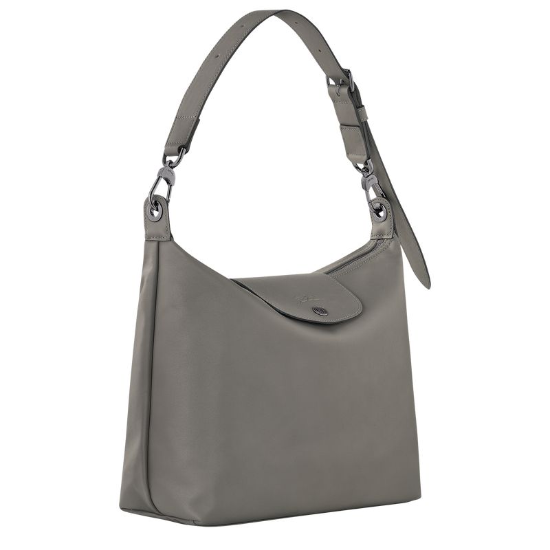 Longchamp Le Pliage Xtra M Women Hobo Bag Grey | Australia-352QHVIUR