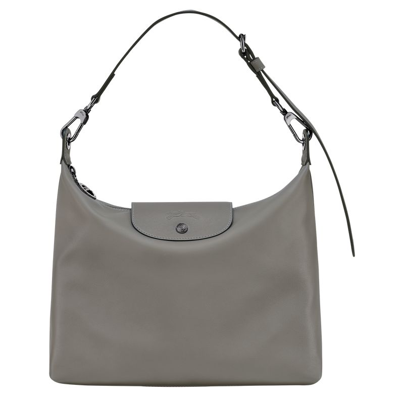 Longchamp Le Pliage Xtra M Women Hobo Bag Grey | Australia-352QHVIUR