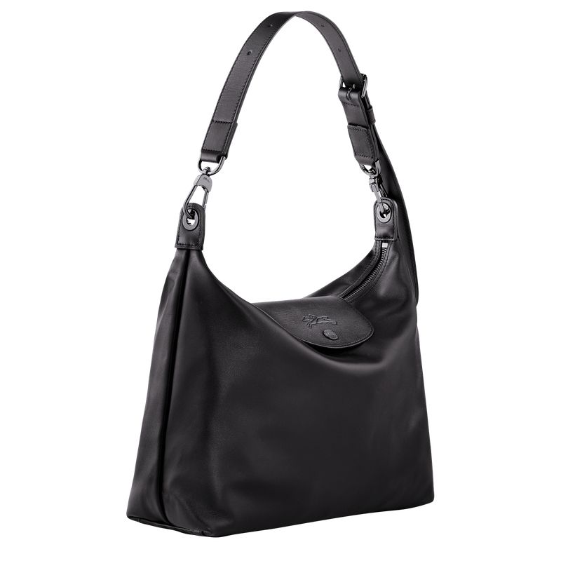 Longchamp Le Pliage Xtra M Women Hobo Bag Black | Australia-318TWQVJA