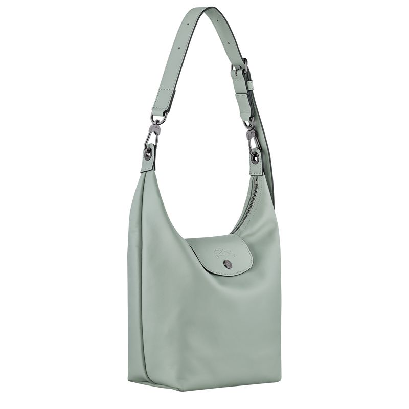 Longchamp Le Pliage Xtra M Women Shoulder Bag Blue Green | Australia-695GDBQRC