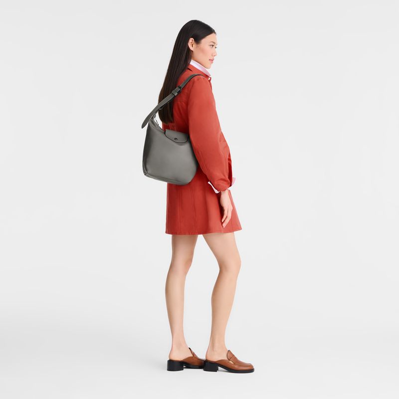 Longchamp Le Pliage Xtra M Women Shoulder Bag Grey | Australia-489AGMZSO